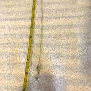 Tiffany key pendant with chain